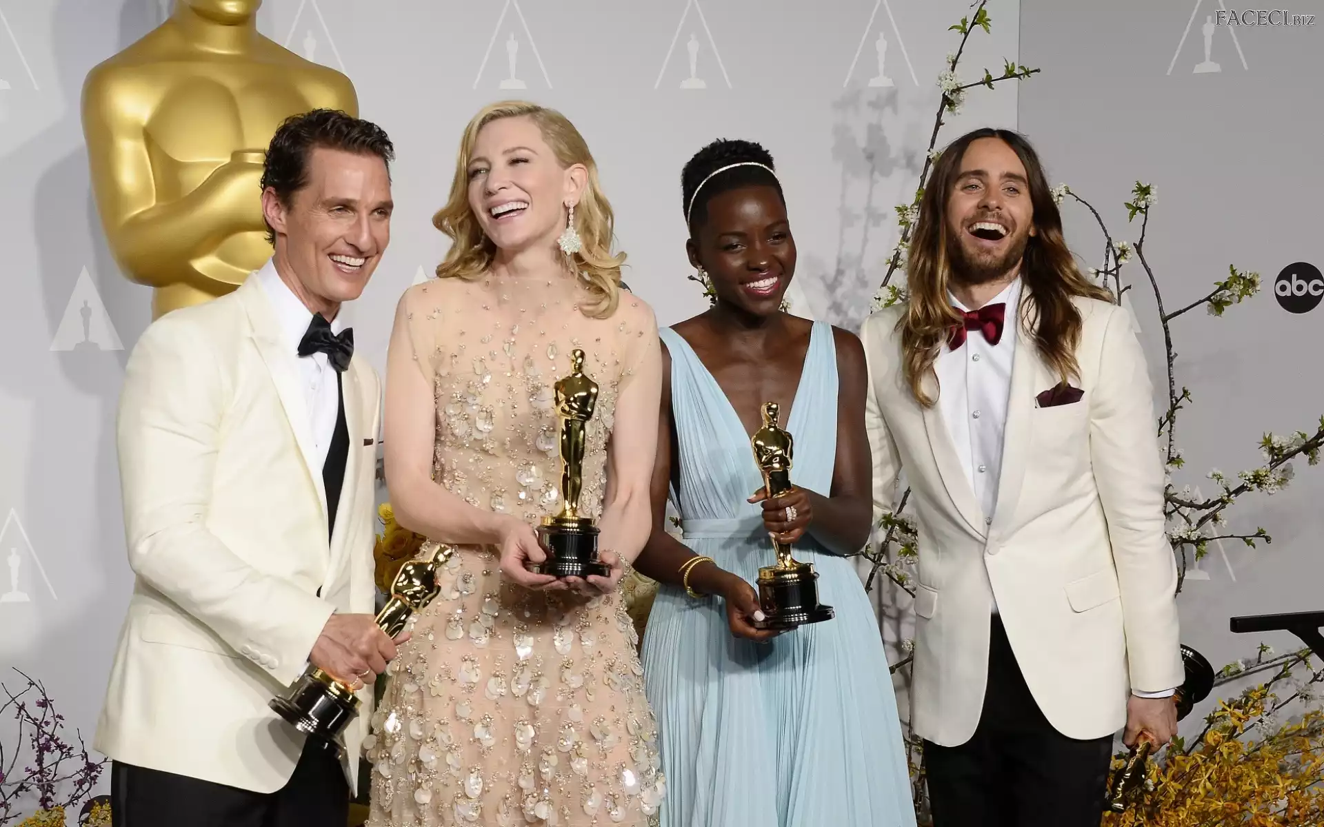Lupita Nyong, Matthew McConaughey, Oscary 2014, Aktorzy, Jared Leto, Cate Blanchett