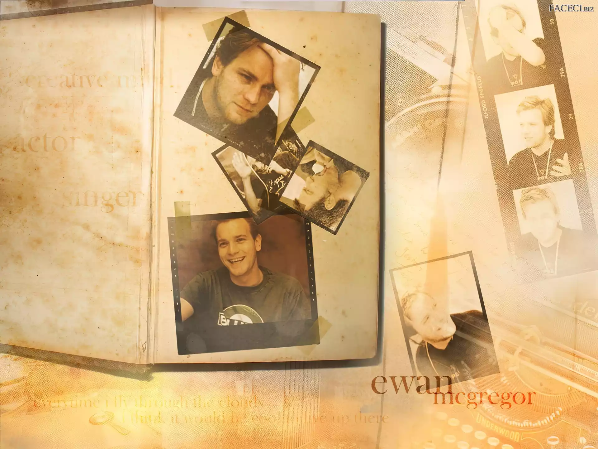 Ewan McGregor, zdjęcia